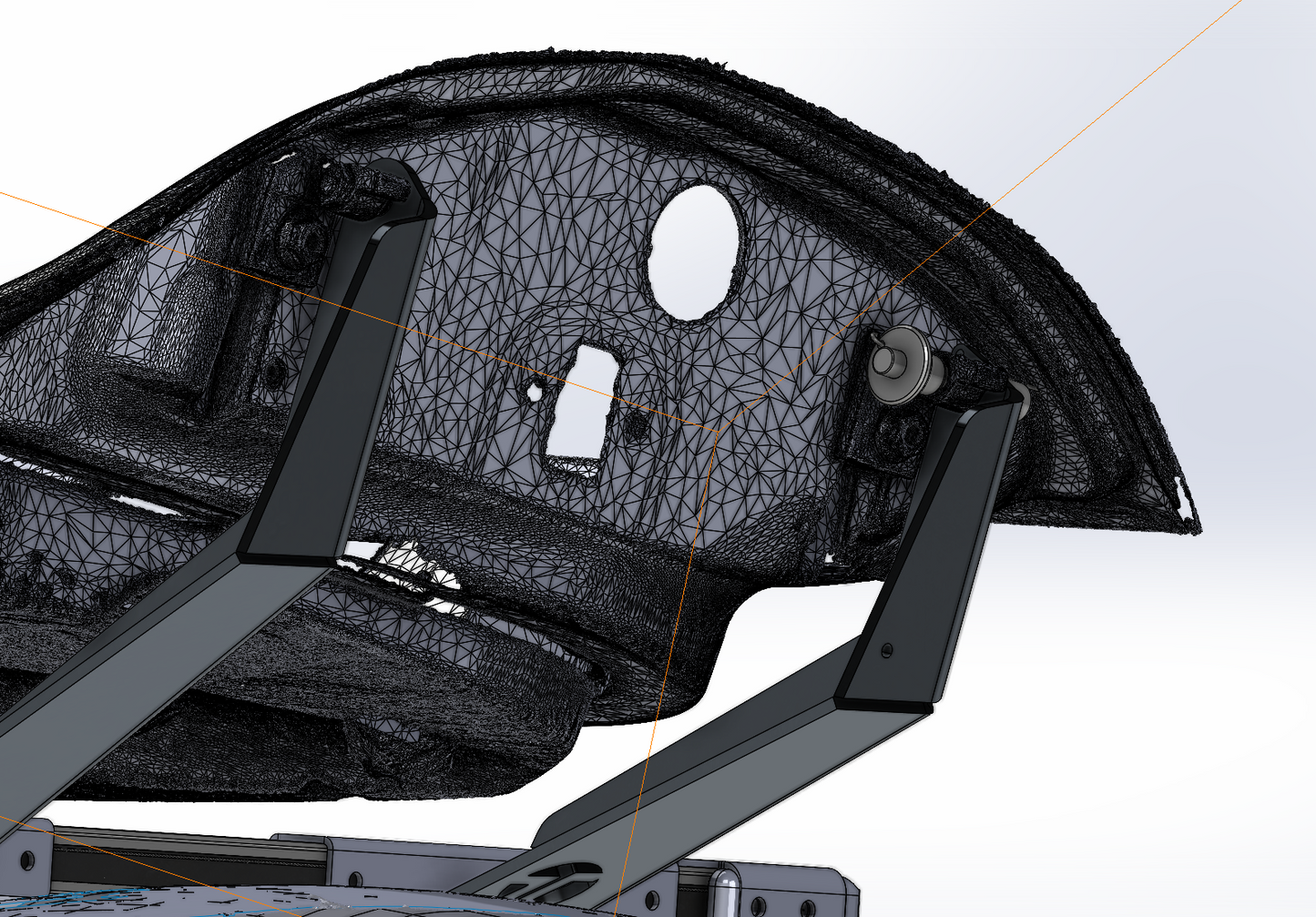 Ferrari 296 Challenge Transport Door Holder