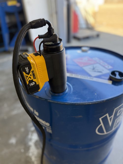 TTE Universal External 55Gal. Drum Pump System