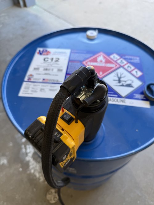 TTE Universal External 55Gal. Drum Pump System