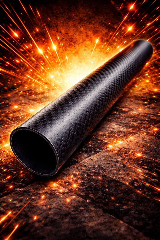 TTE – 3K Carbon Fiber Axle Cover Tubing